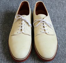 画像3: Mark Shale ホワイトバックス レザーシューズ 9.5★革靴 (3)