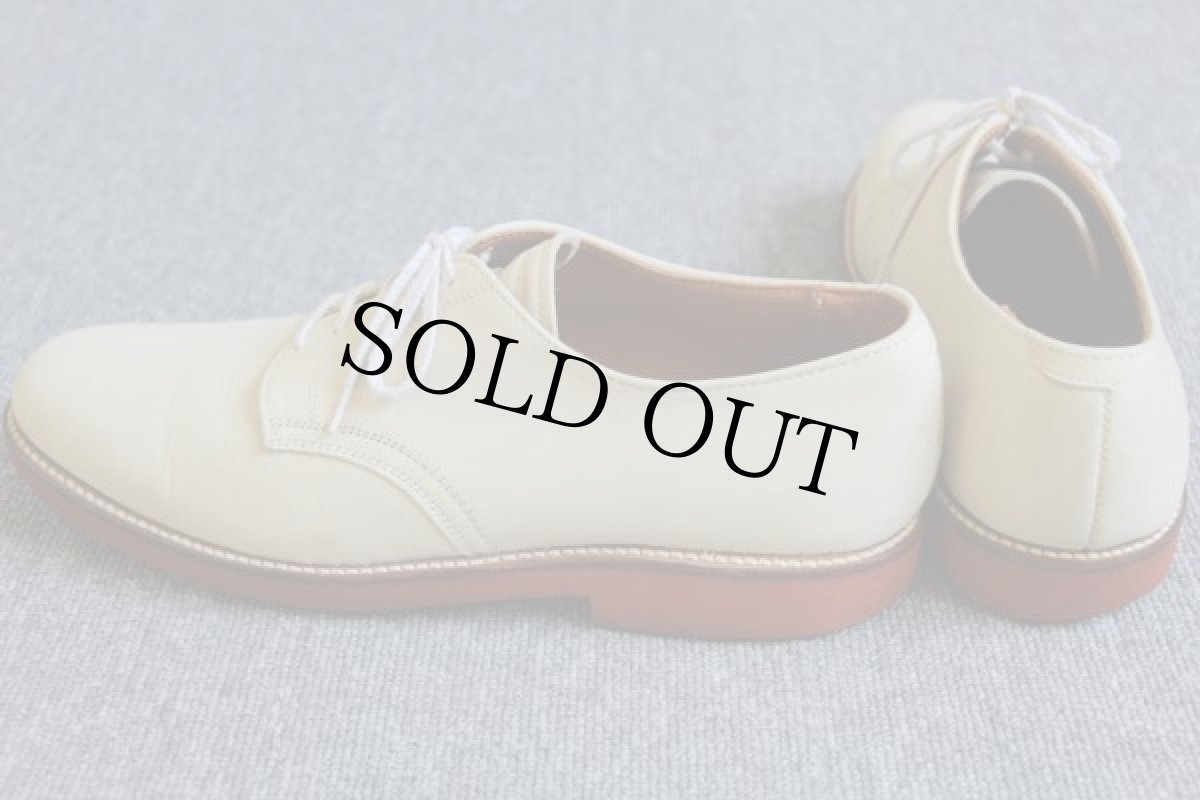 画像2: Mark Shale ホワイトバックス レザーシューズ 9.5★革靴 (2)