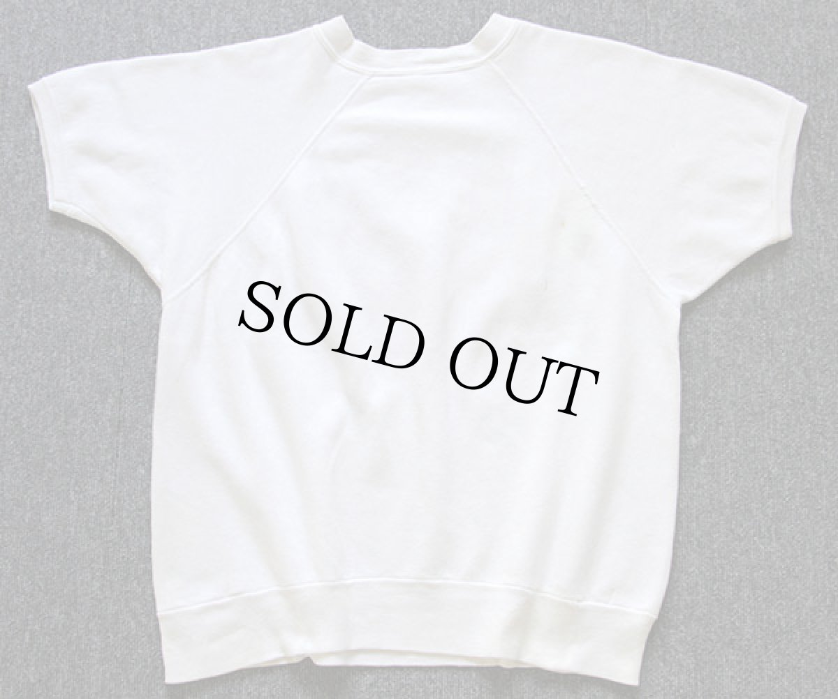 画像2: 70s CORNELL UNIVERSITY 半袖スウェット 白 (2)