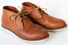 画像1: USA製 REDWINGレッドウイング 3140 クラシック チャッカブーツ 茶 10 D (1)