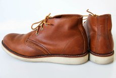 画像2: USA製 REDWINGレッドウイング 3140 クラシック チャッカブーツ 茶 10 D (2)