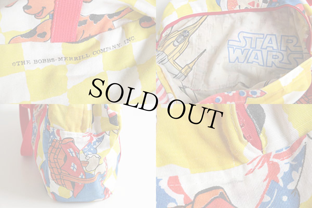 画像3: ハンドメイド ラガディ アン&アンディ シーツ リメイク バッグ★STAR WARSスターウォーズ (3)