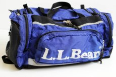 画像1: 90s L.L.Bean 3WAY ナイロン ダッフルバッグ 青 (1)