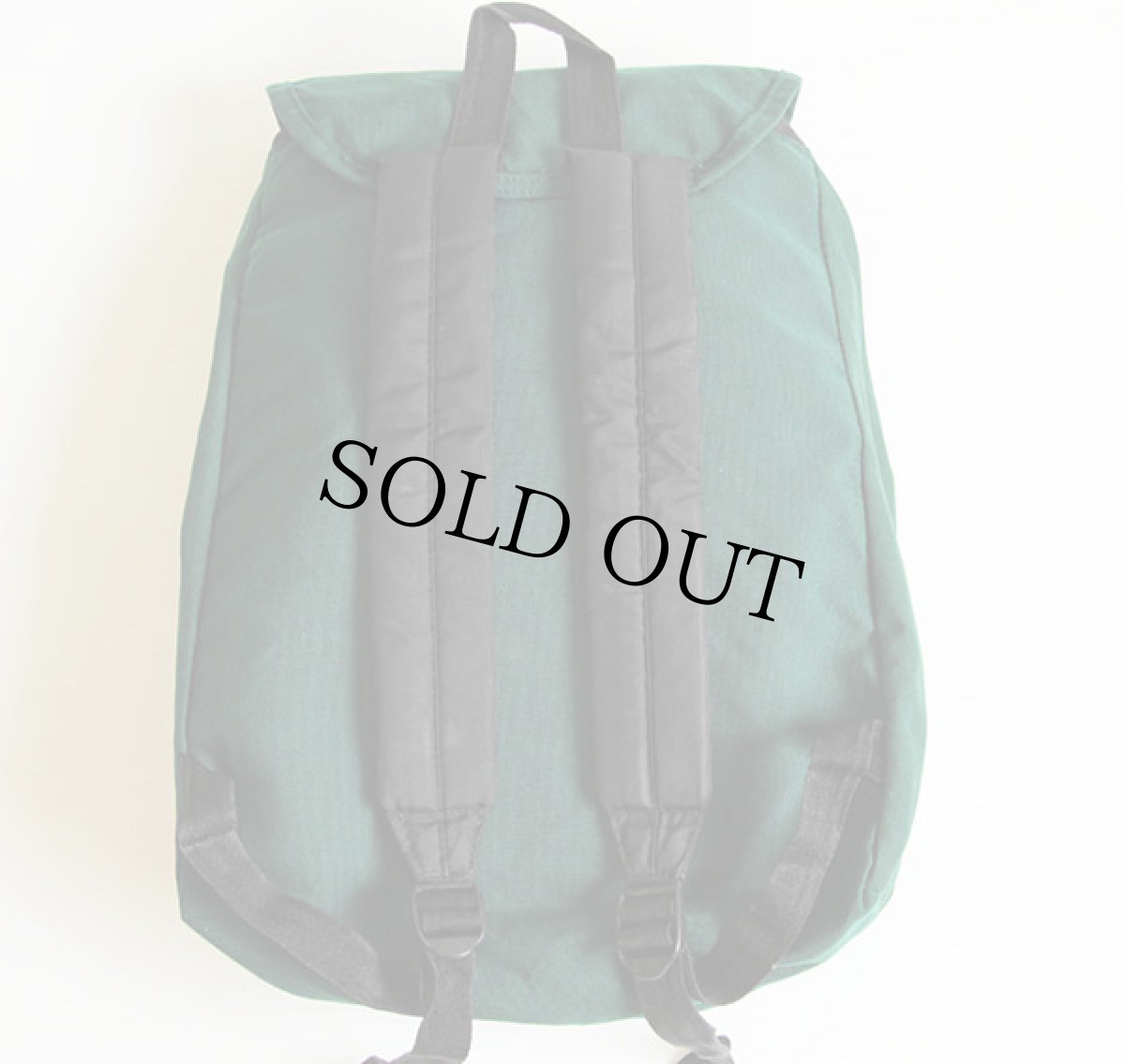 画像2: 90s USA製 EASTPAKイーストパック ナイロン リュックサック 緑 (2)