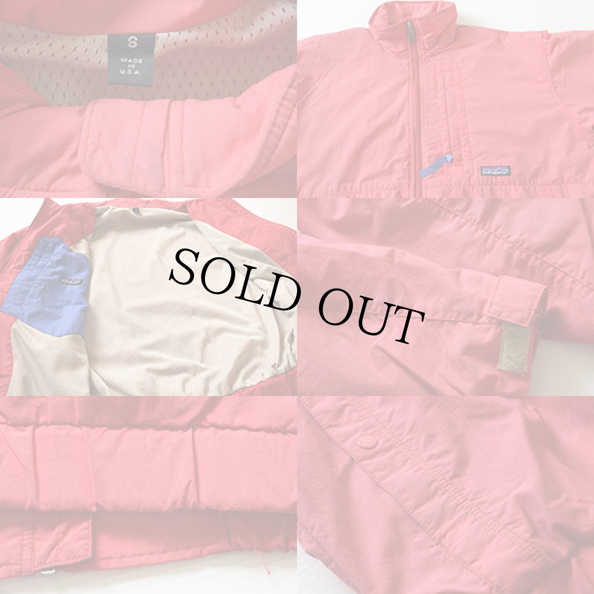 画像3: 90s USA製 patagoniaパタゴニア ナイロンジャケット ピンク S (3)