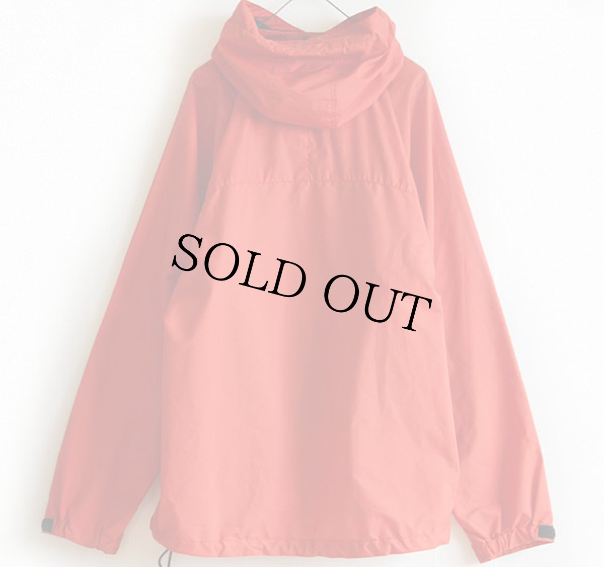 画像2: 00s patagoniaパタゴニア エッセンシェル プルオーバー ポップオレンジ M (2)