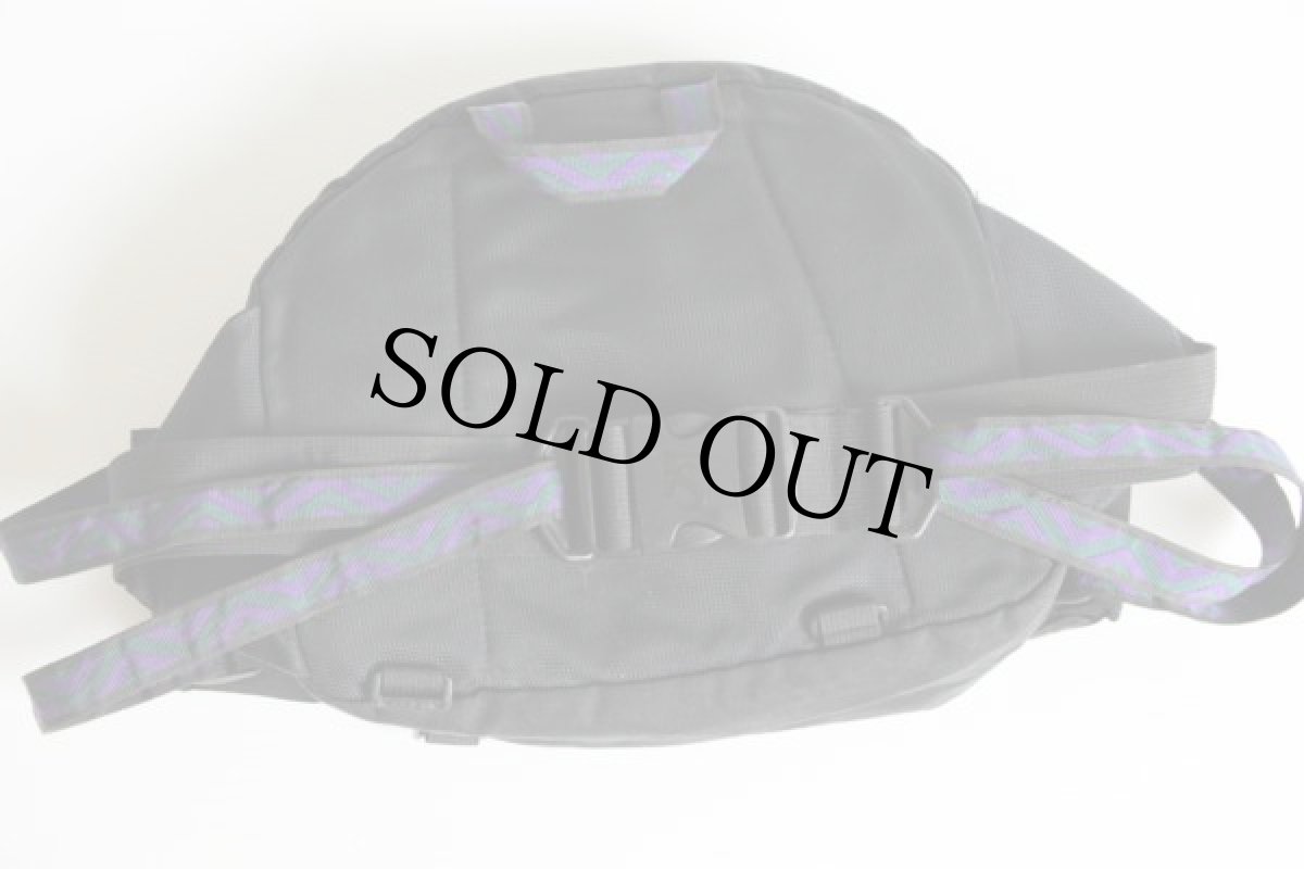 画像2: 90s USA製 JANSPORTジャンスポーツ ナイロン ボトルホルダー ウエストバッグ 黒 (2)