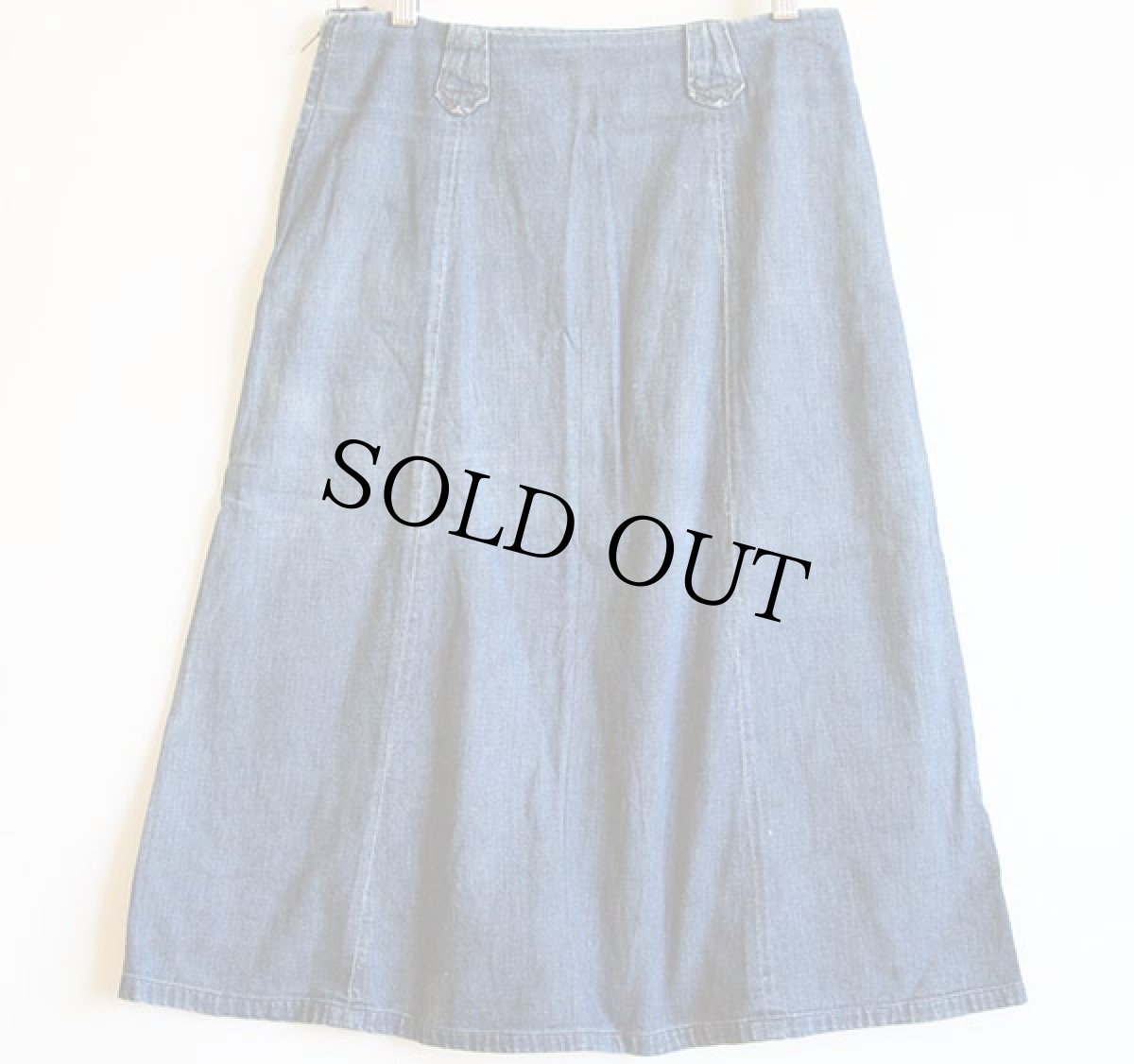 画像2: 50s LEVI'Sリーバイス ショートホーン デニムスカート (2)