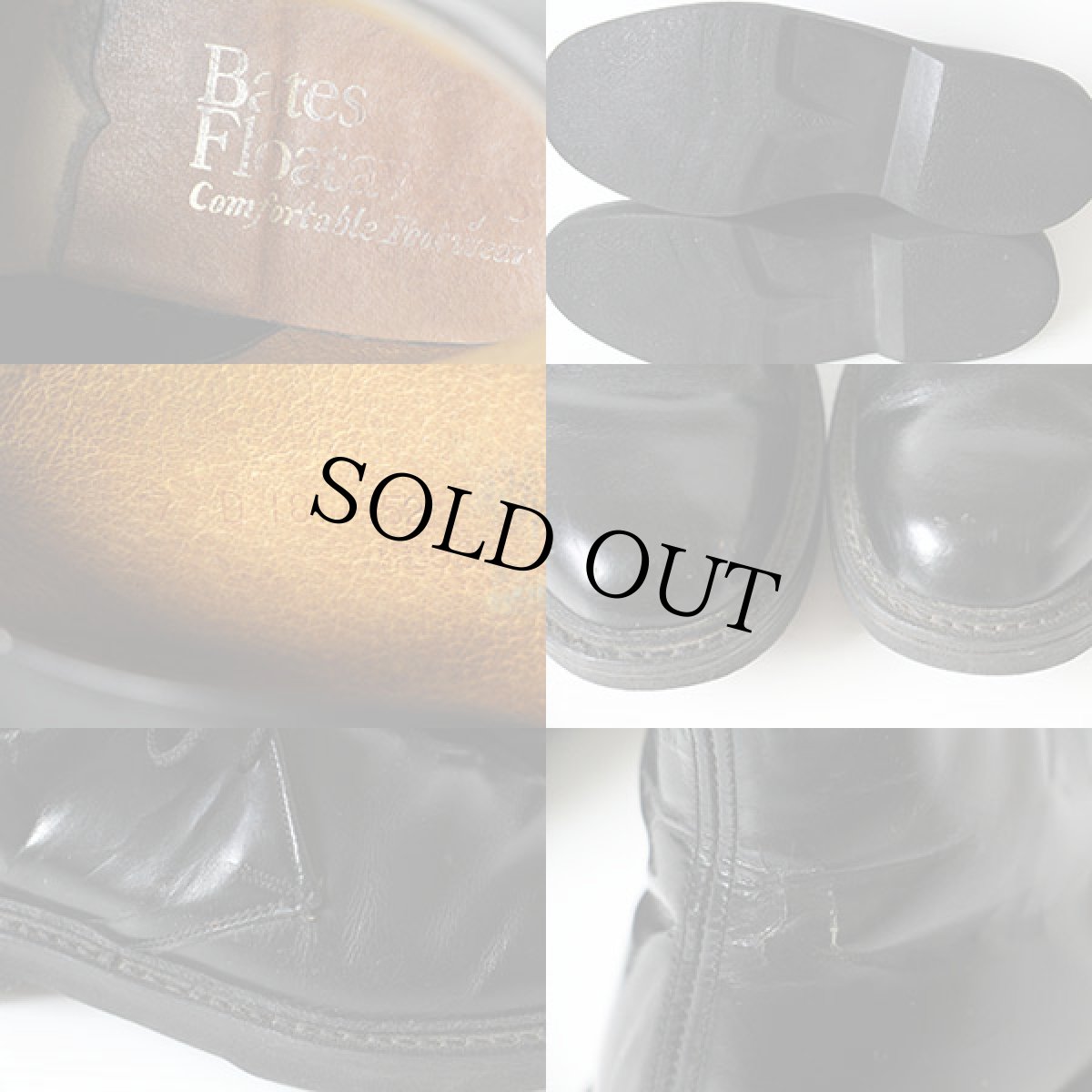 画像4: Batesベイツ チャッカブーツ 黒 7 D (4)