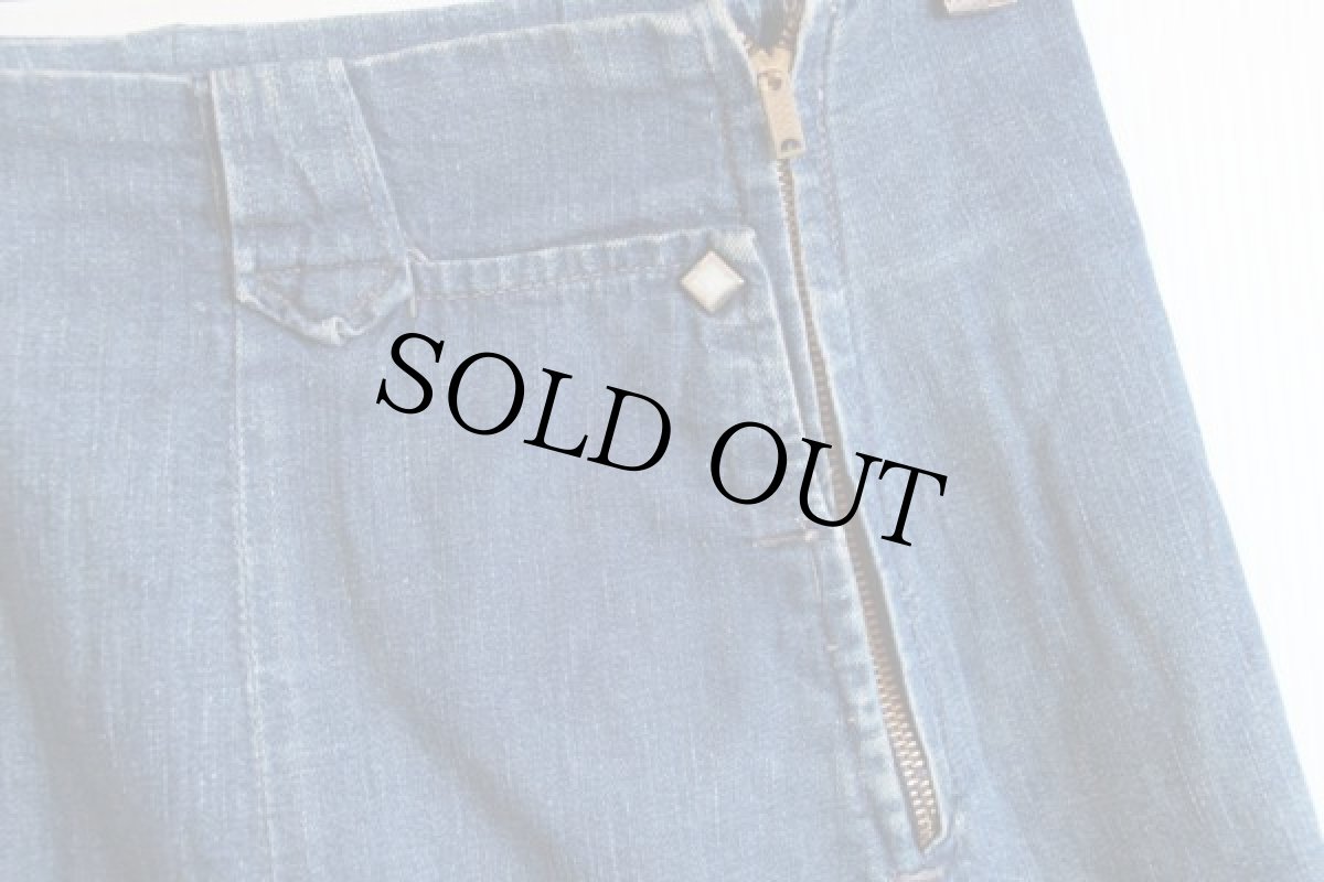 画像4: 50s LEVI'Sリーバイス ショートホーン デニムスカート (4)