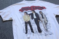 画像1: 80s USA製 Hanes HUEY LEWIS & THE NEWS コットンTシャツ 白 L (1)