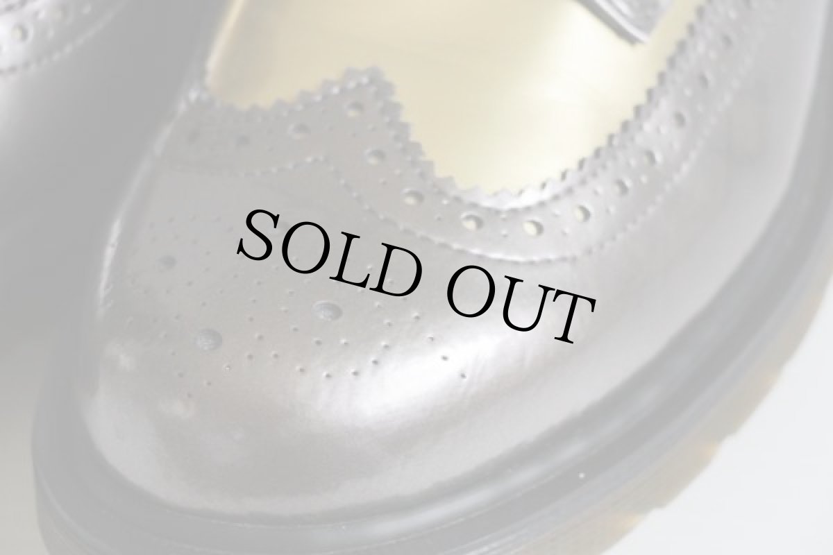 画像5: DR.MARTENSドクターマーチン HARRIE ウイングチップ 8ホールブーツ パテント ゴールド×ブロンズ UK7 (5)