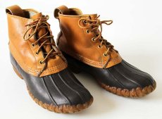 画像1: 80s USA製 L.L.Bean メインハンティング 5ホール ビーンブーツ 5M (1)