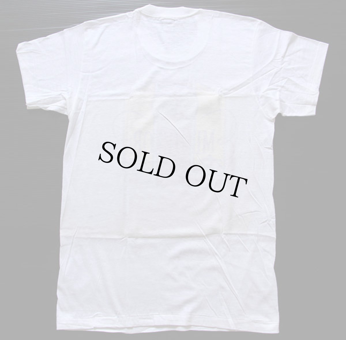 画像3: デッドストック★70s USA製 Hanes MICHELOB BEER 染み込みプリント Tシャツ 白 M (3)