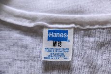 画像5: デッドストック★70s USA製 Hanes MICHELOB BEER 染み込みプリント Tシャツ 白 M (5)