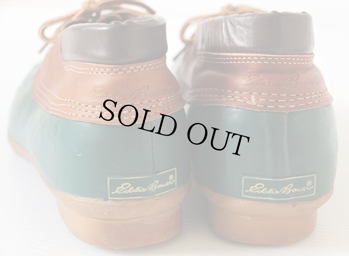 画像3: EddieBauerエディーバウアー 3ホール ガムシューズ 緑 10M★ビーンブーツ (3)