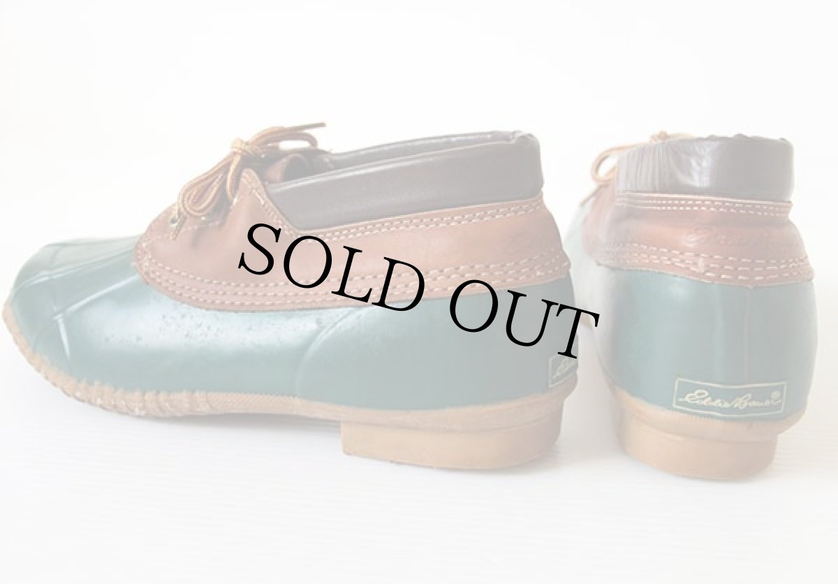 画像2: EddieBauerエディーバウアー 3ホール ガムシューズ 緑 10M★ビーンブーツ (2)