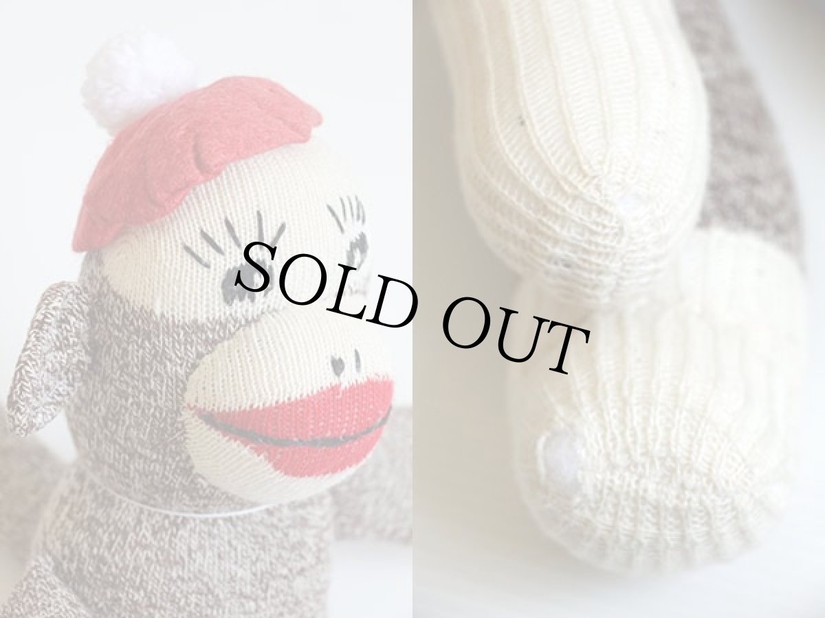 画像3: ハンドメイド ソックモンキー★ぬいぐるみ (3)