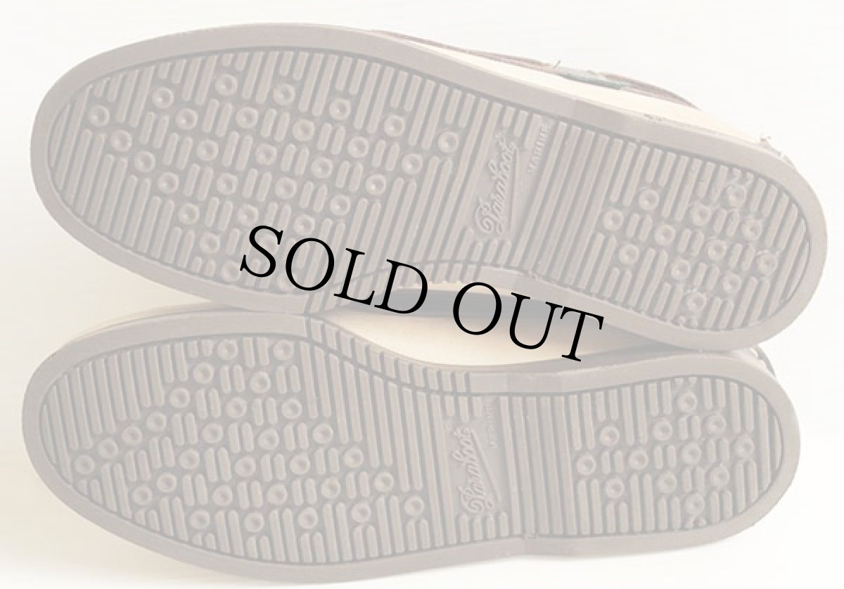 画像4: フランス製 Parabootパラブーツ ツートン モカシン ヌバック レザー デッキシューズ (4)