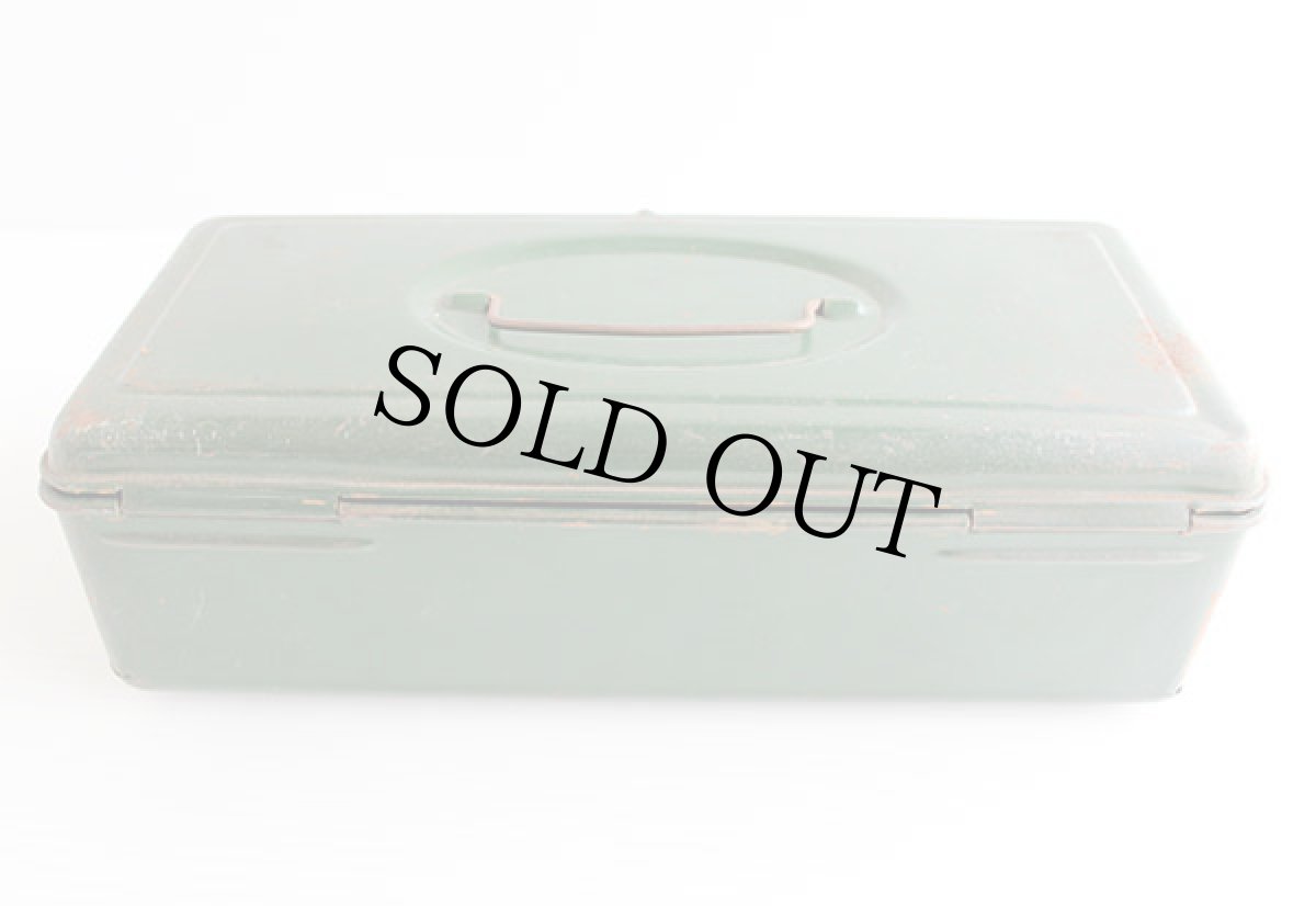 画像2: ビンテージ スチール ツールボックス (2)