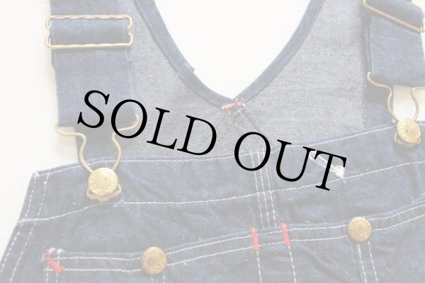 60s UNION MADE インディゴ デニム オーバーオール - Sixpacjoe Web Shop