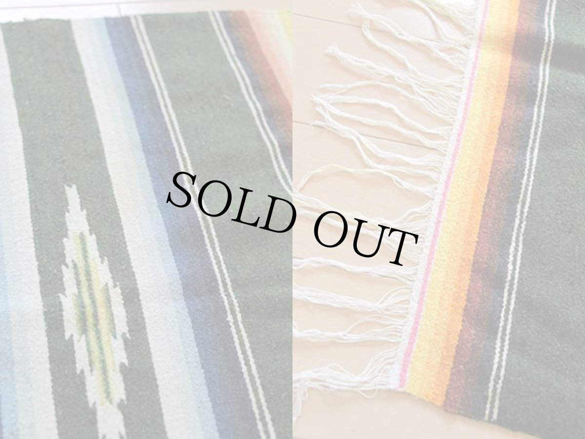 画像3: メキシカン ラグ サラペ (3)