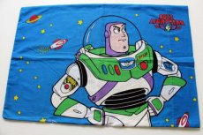 画像2: 90s USA製 DISNEYディズニー トイストーリー Woody × BUZZ LIGHTYEAR ピローケース (2)