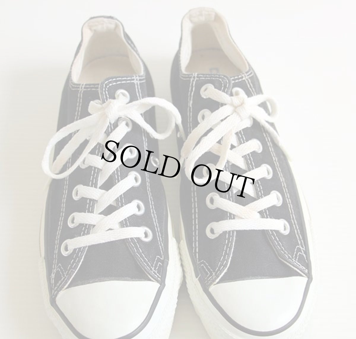 画像3: 90s USA製 CONVERSEコンバース ALL STARオールスター Low 黒 7 (3)