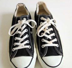 画像3: 90s USA製 CONVERSEコンバース ALL STARオールスター Low 黒 7 (3)