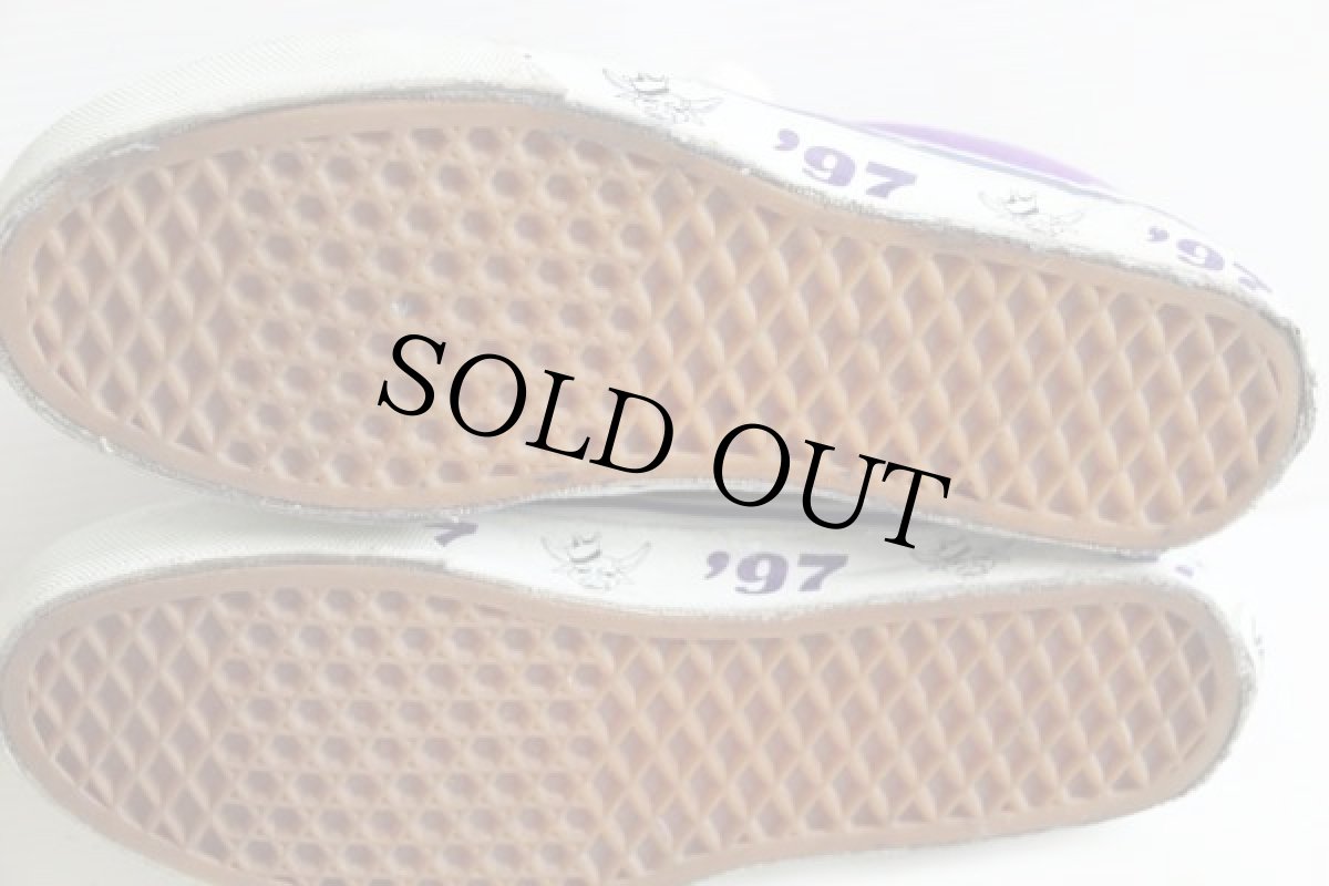 画像4: 90s USA製 VANSバンズ OLD SCHOOLオールドスクール サイドテープ 紫 8★スニーカー (4)