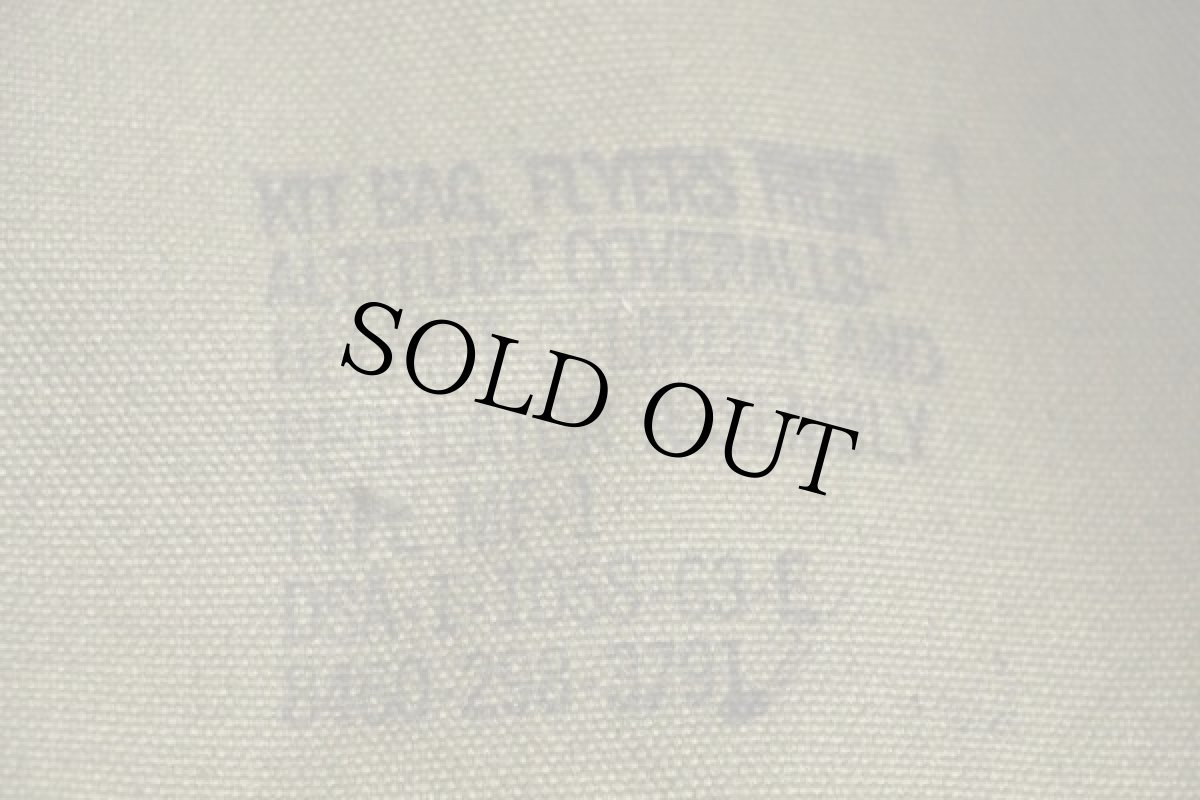 画像5: 60s 米軍 MF-1 フライヤーズ キットバッグ (5)