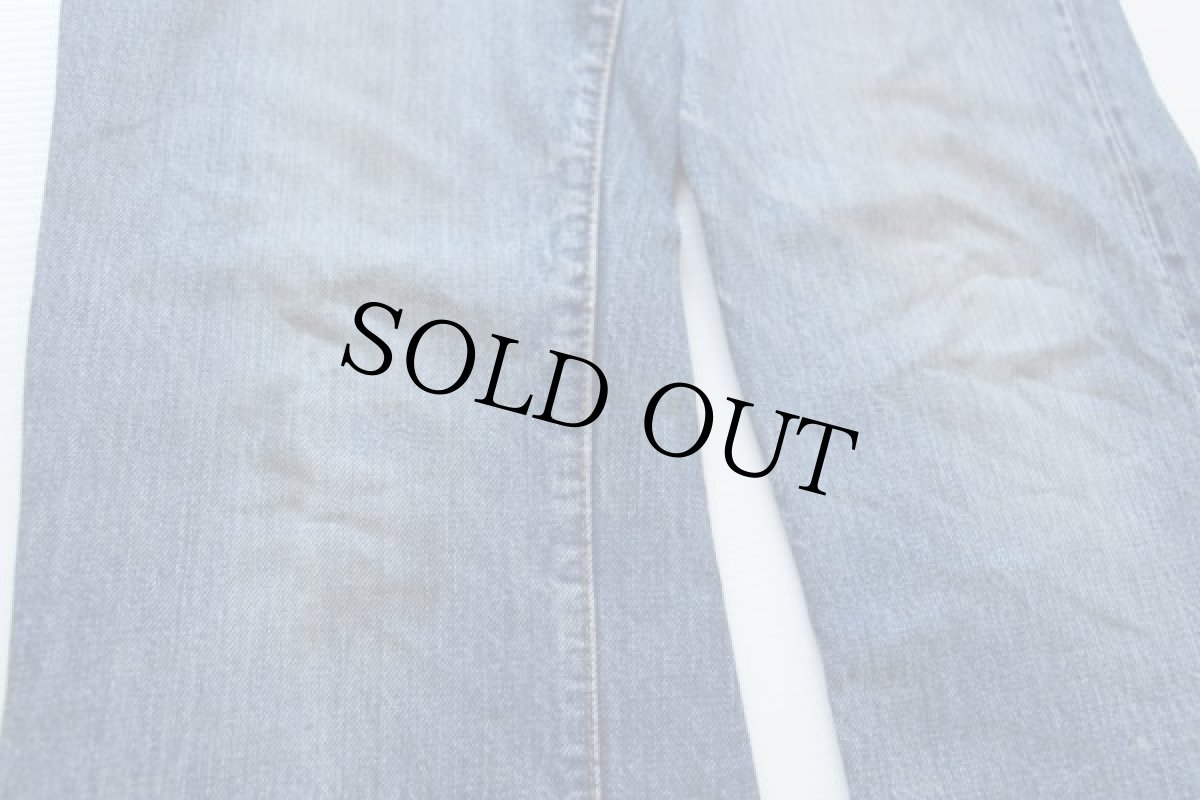 画像8: 70s LEVI'Sリーバイス 517 BIGE デニムパンツ w29★ブーツカット (8)