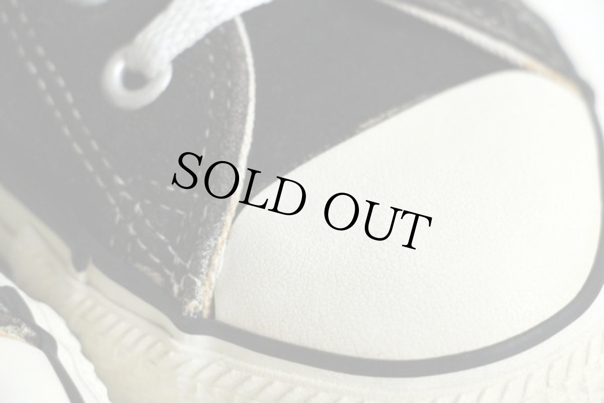 画像8: 90s USA製 CONVERSEコンバース ALL STARオールスター スエードレザー Low 黒 6.5 (8)