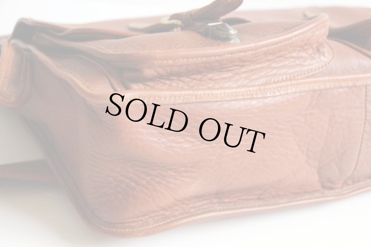 画像7: PONY EXPRESS U.S.MAIL レザー メールバッグ 茶 (7)