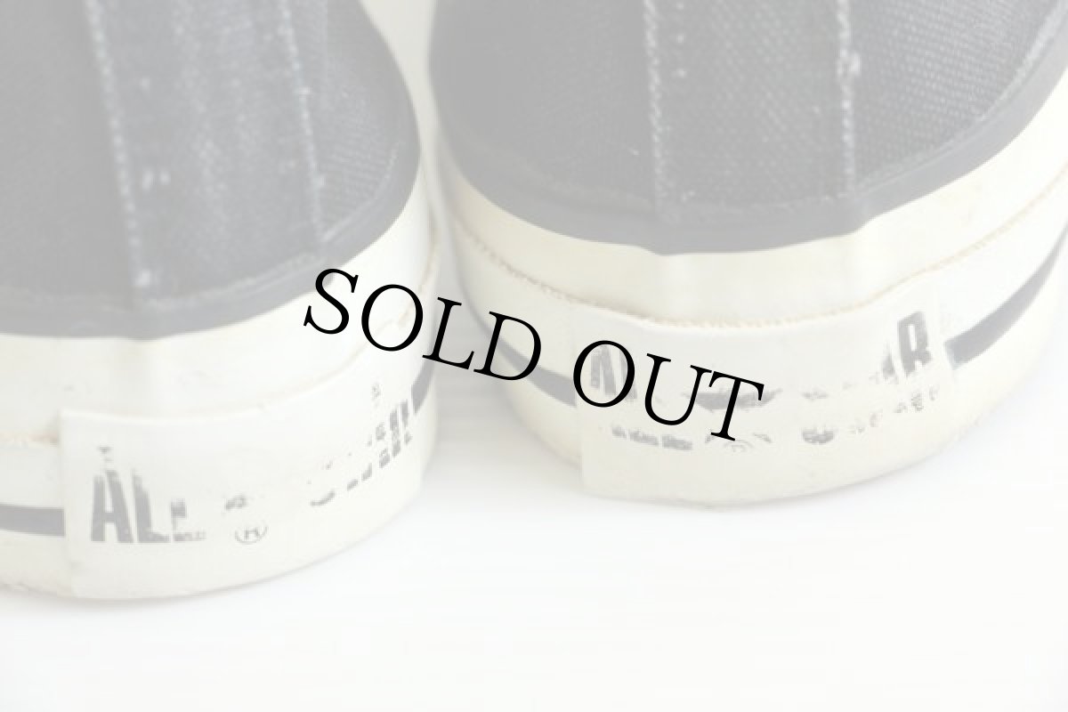 画像6: 90s USA製 CONVERSEコンバース ALL STARオールスター Low 黒 7 (6)