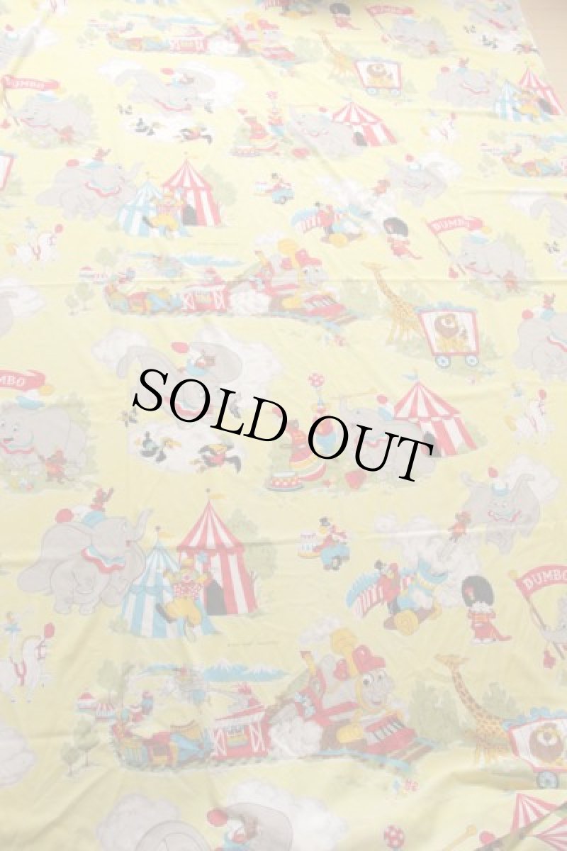 画像2: 70s SEARS DUMBOダンボ フラットシーツ (2)