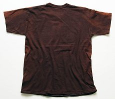 画像3: 80s USA製 RUSSELLラッセル JOHN'S TRUCK PARTS Tシャツ 茶 L (3)
