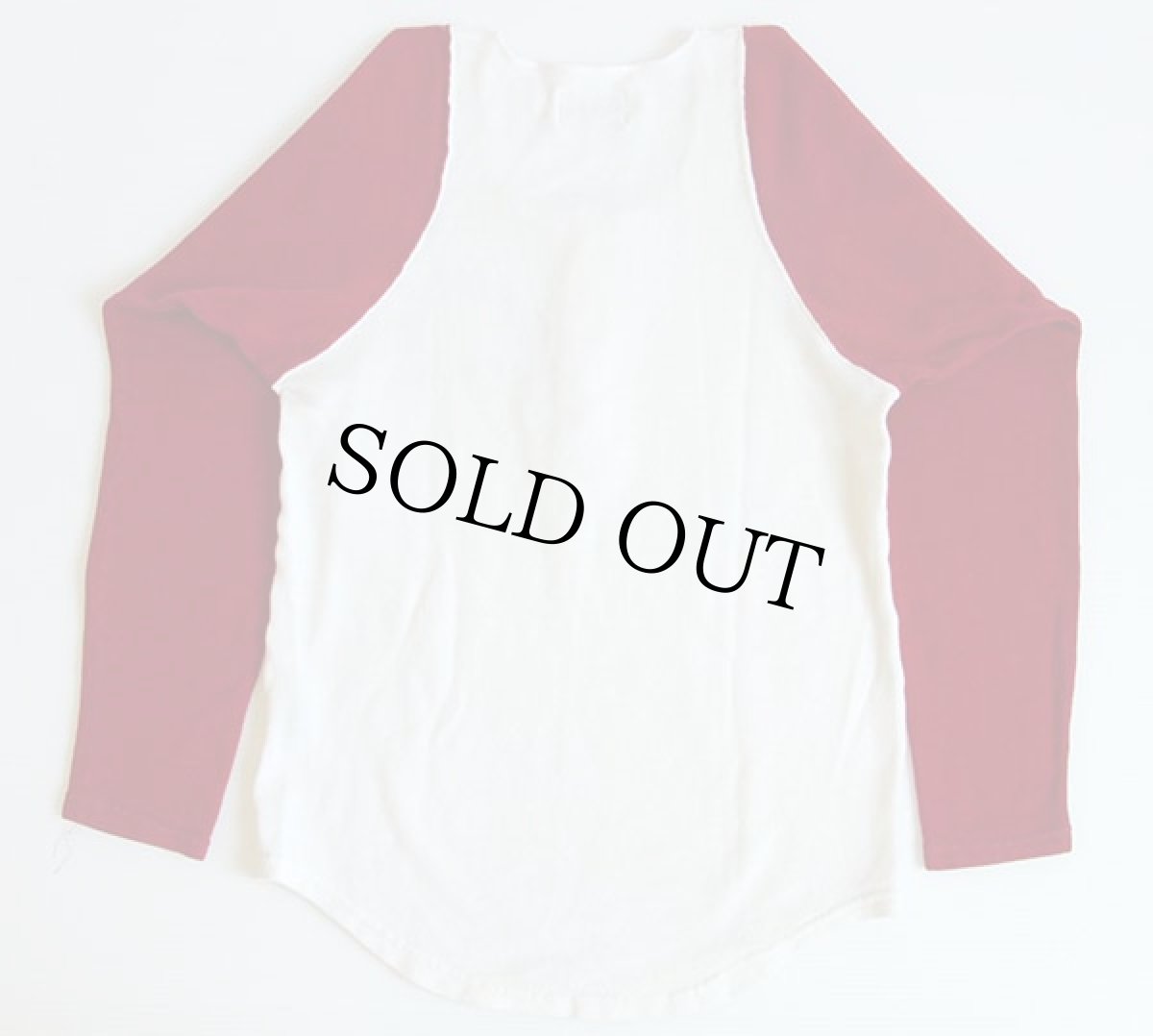 画像2: 80s USA製 sand knit ヘンリーネック アクリルニット 長袖Tシャツ M (2)