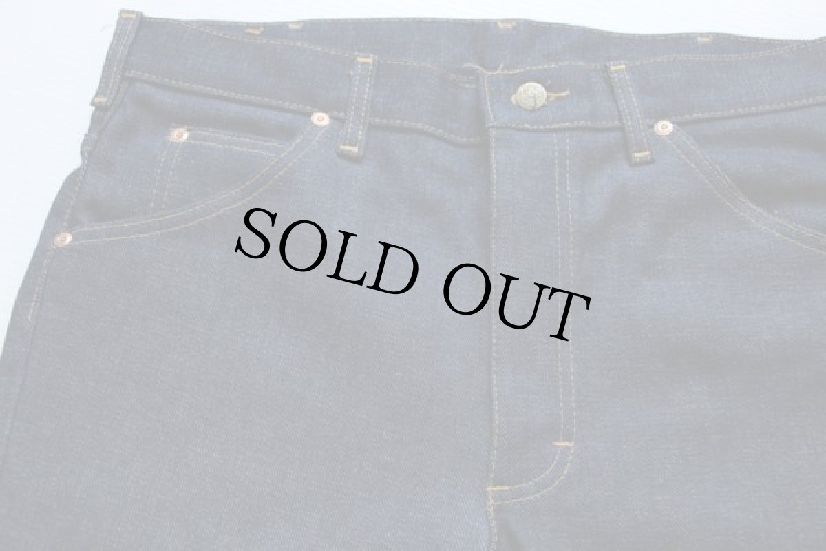 画像2: デッドストック★80s USA製 Leeリー 200-0341 ブーツカット デニムパンツ w34 L32 (2)