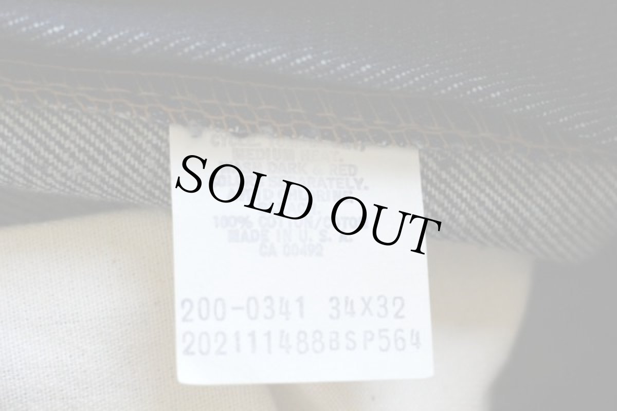 画像4: デッドストック★80s USA製 Leeリー 200-0341 ブーツカット デニムパンツ w34 L32 (4)