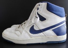 画像2: 80s NIKEナイキ DELTA FORCE AC デルタフォース Hi 白×青 9.5 (2)