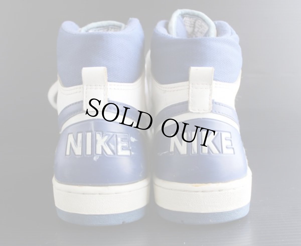 画像5: 80s NIKEナイキ DELTA FORCE AC デルタフォース Hi 白×青 9.5 (5)