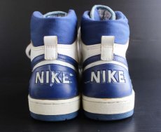 画像5: 80s NIKEナイキ DELTA FORCE AC デルタフォース Hi 白×青 9.5 (5)