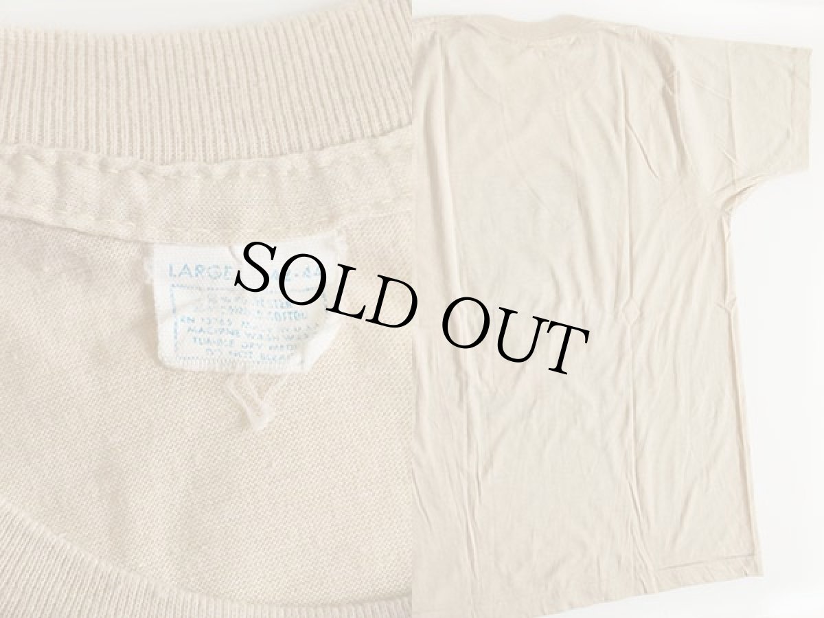 画像3: 70s USA製 SLUDGE for a natural green Tシャツ ベージュ L (3)