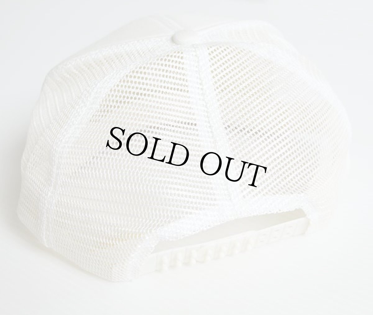 画像2: 90sデッドストック Feldene PIROXICAM パッチ付き メッシュキャップ 白 (2)