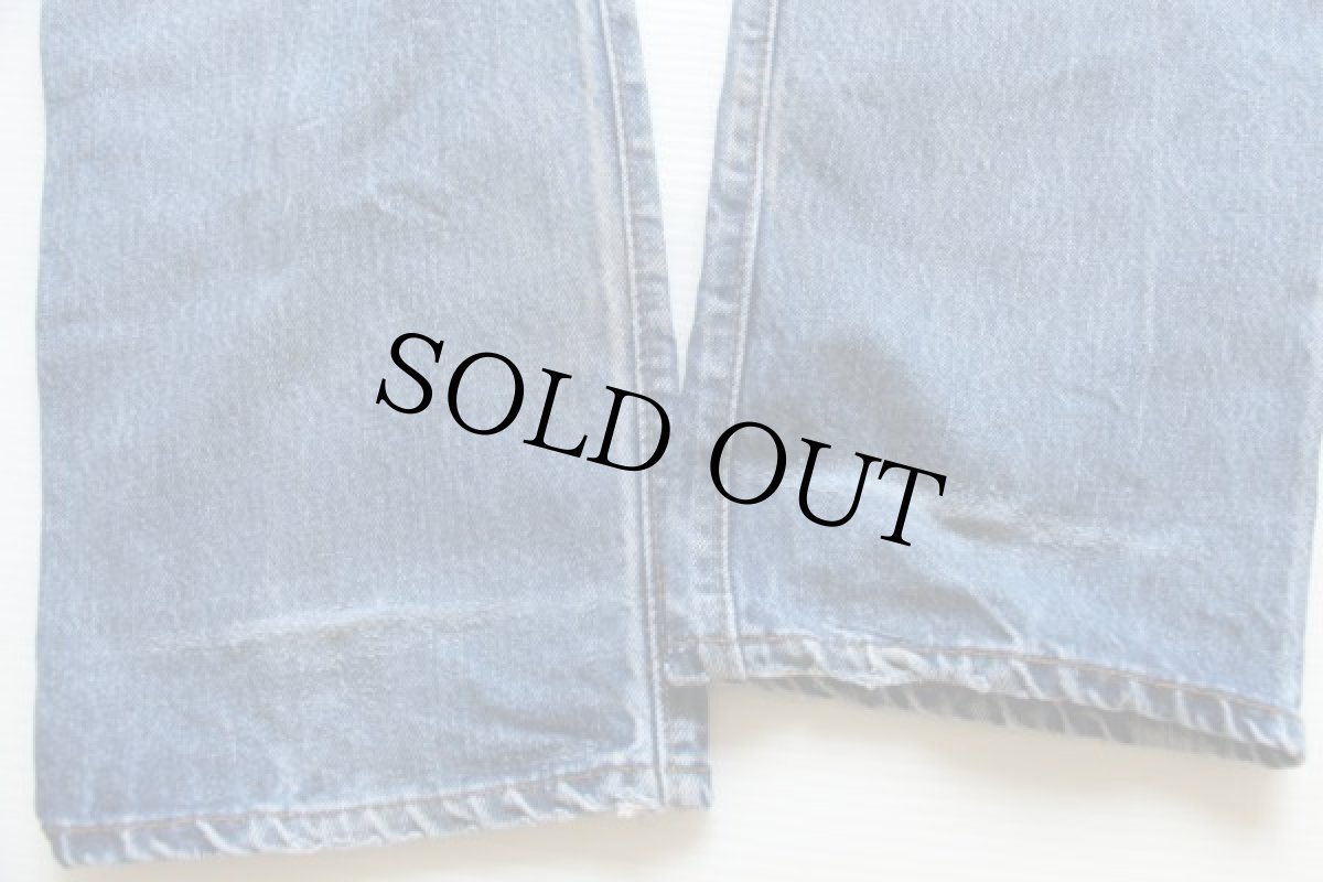 画像8: 70s USA製 Levi'sリーバイス 505 66後期 ダメージ デニムパンツ w32 L34 (8)