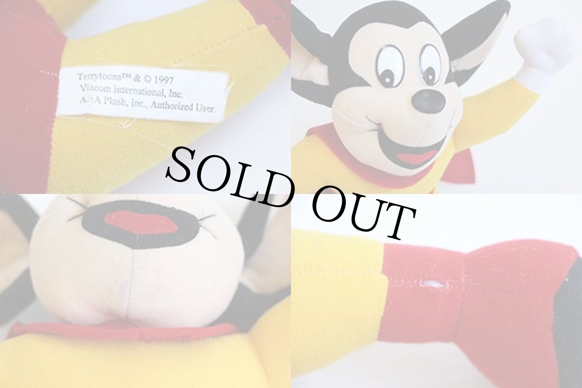 画像3: 90s Terrytoons MIGHTY MOUSEマイティマウス ドール★ぬいぐるみ  (3)