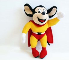 画像1: 90s Terrytoons MIGHTY MOUSEマイティマウス ドール★ぬいぐるみ  (1)