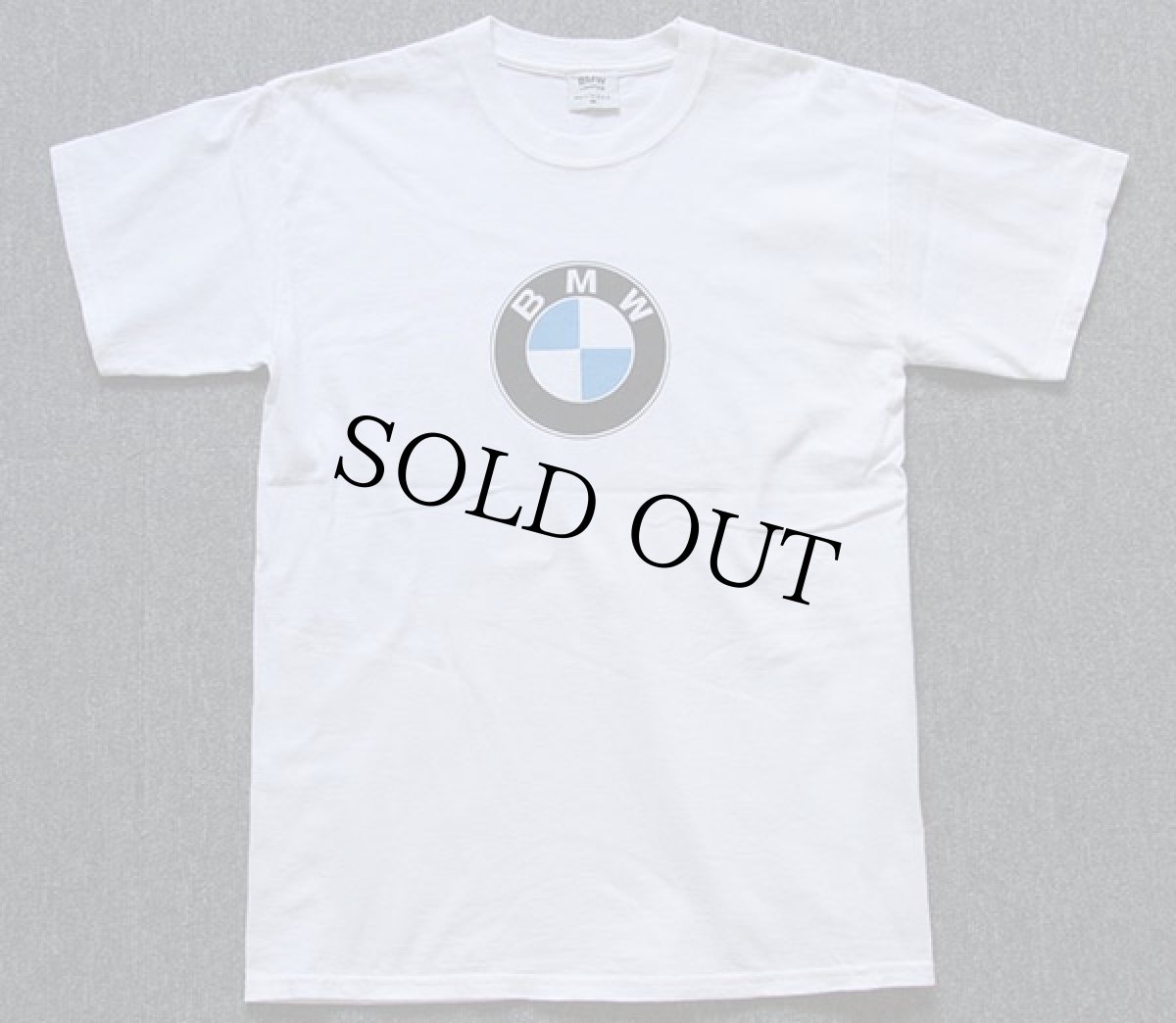 画像2: 90s USA製 BMW ロゴ コットンTシャツ 白 M (2)