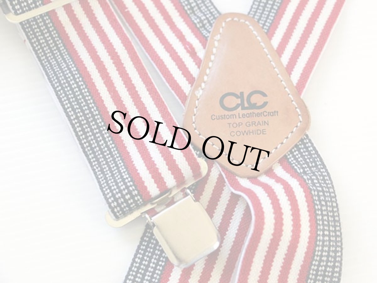 画像3: Custom Leather Craft 星条旗柄 クリップ式 サスペンダー★907 (3)